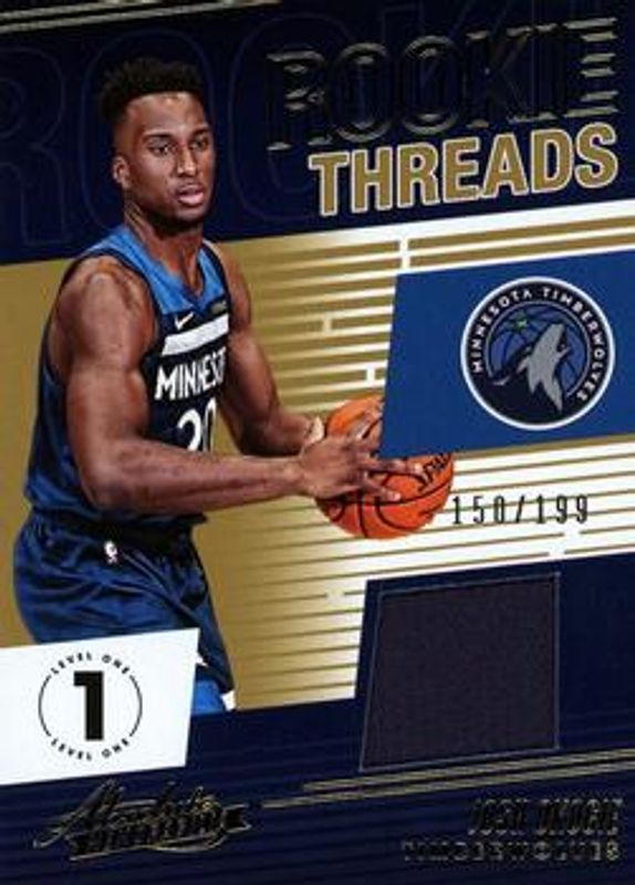 2018 Absolute Memorabilia #RT-JOK Rookie Threads /199