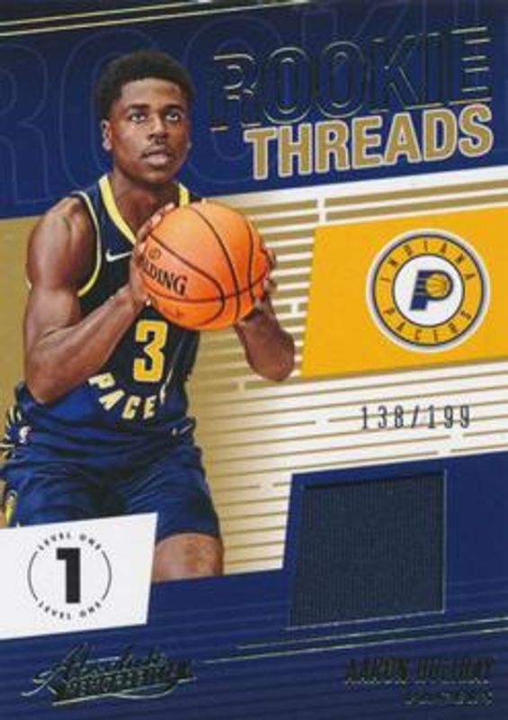 2018 Absolute Memorabilia #RT-AHO Rookie Threads /199