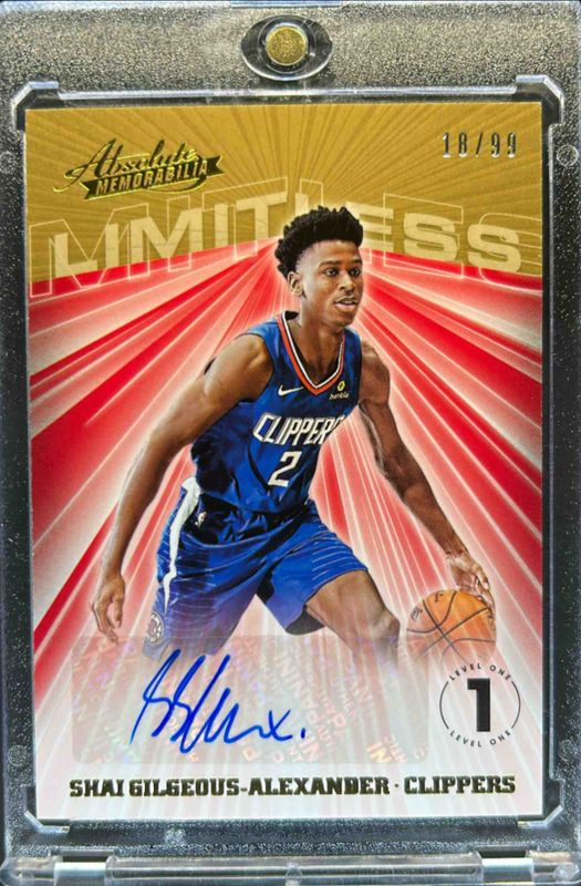 Shai Gilgeous-Alexander 2018 Absolute Memorabilia #LS-SGA