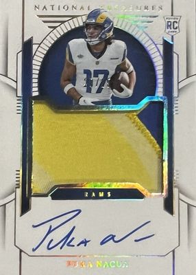 2023 National Treasures #183 Rookie Patch Auto - Holo Silver /25