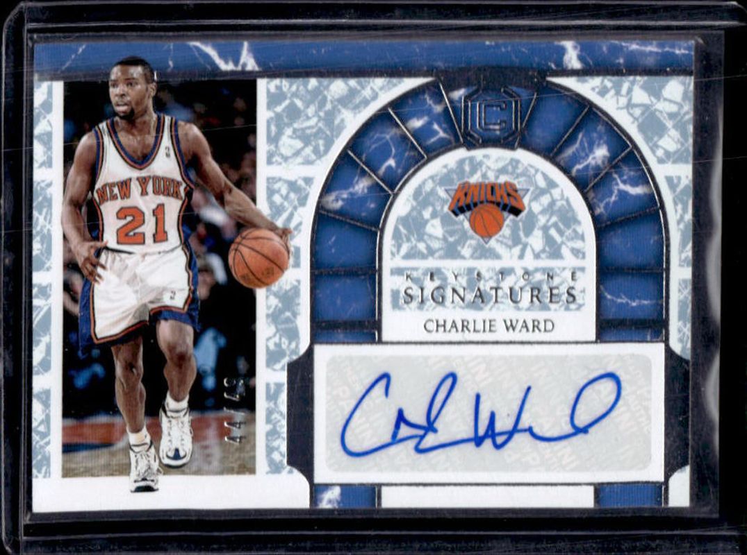 2018 Cornerstones #KS-CWD Keystone Signatures - Crystal /49