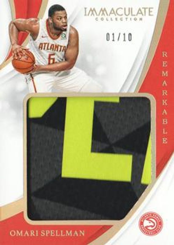 2018 Immaculate #RJ-OSP Remarkable Rookie Jerseys - Gold /10