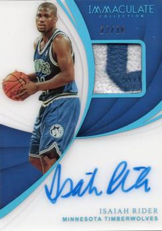 2018 Immaculate #PA-IRD Patch Autographs - Jersey Number /23