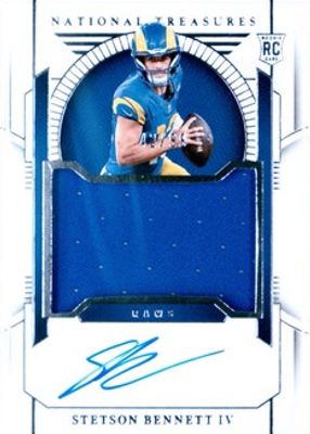 2023 National Treasures #189 Rookie Patch Auto /99