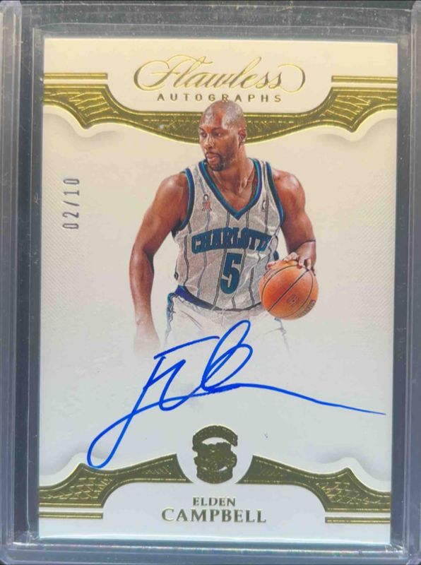 2018 Flawless #FA-ECB Flawless Autographs - Gold /10