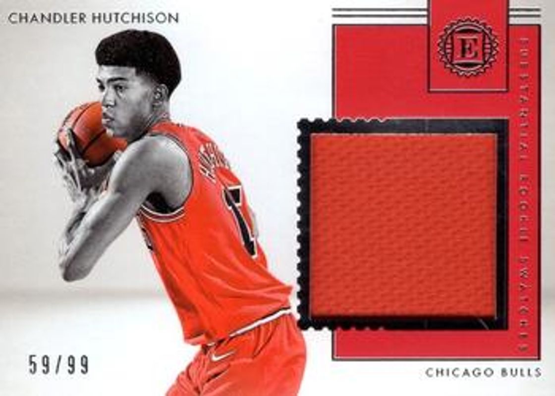 2018 Encased #SR-CHS Substantial Swatches Rookies /99
