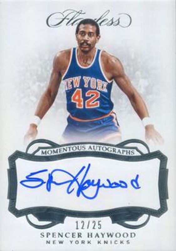 2018 Flawless #MA-SHW Momentous Autographs /25
