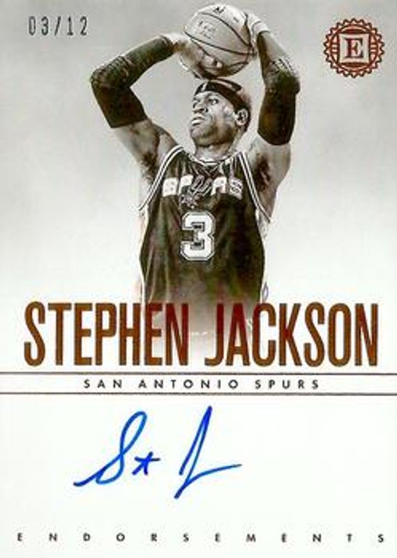 2018 Encased #EN-SJK Endorsements - Bronze FOTL /12