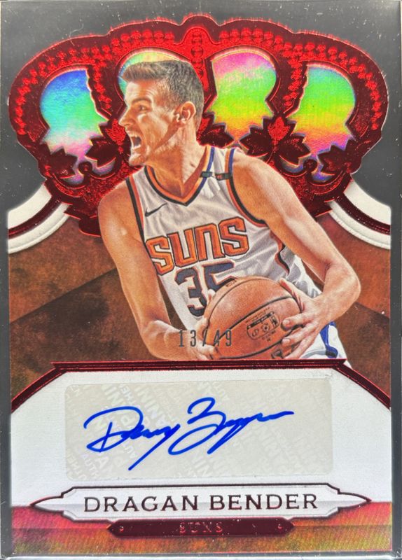 2018 Crown Royale #CA-DBD Crown Autographs - Red /49