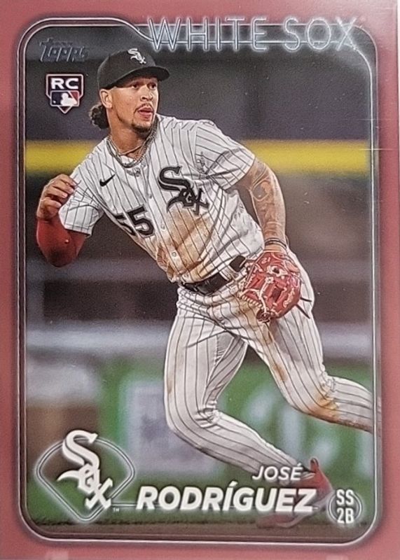 2024 Topps #86 Mother's Day Hot Pink /50