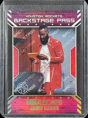 2018 Hoops #BSP-8 Backstage Pass - Artist Proof Gold /10