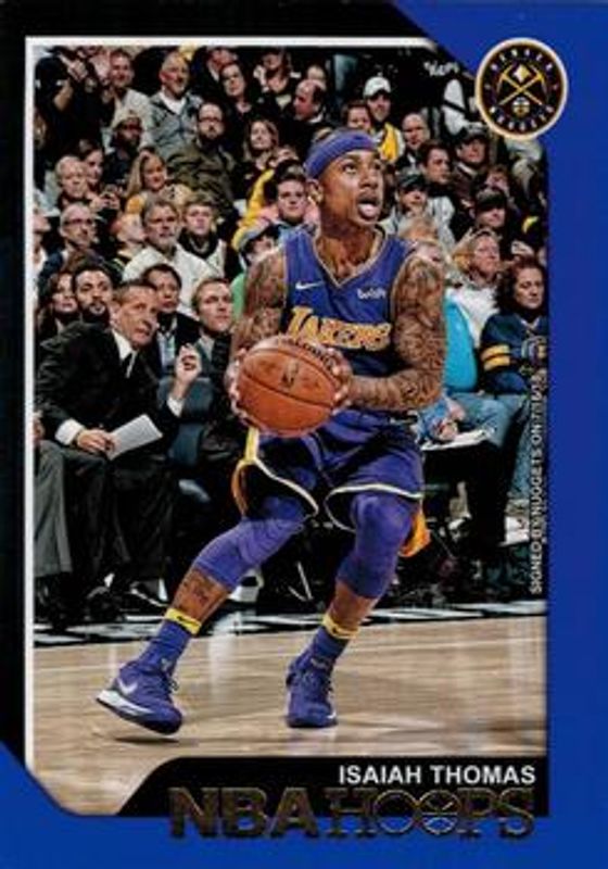 2018 Hoops #195 Blue