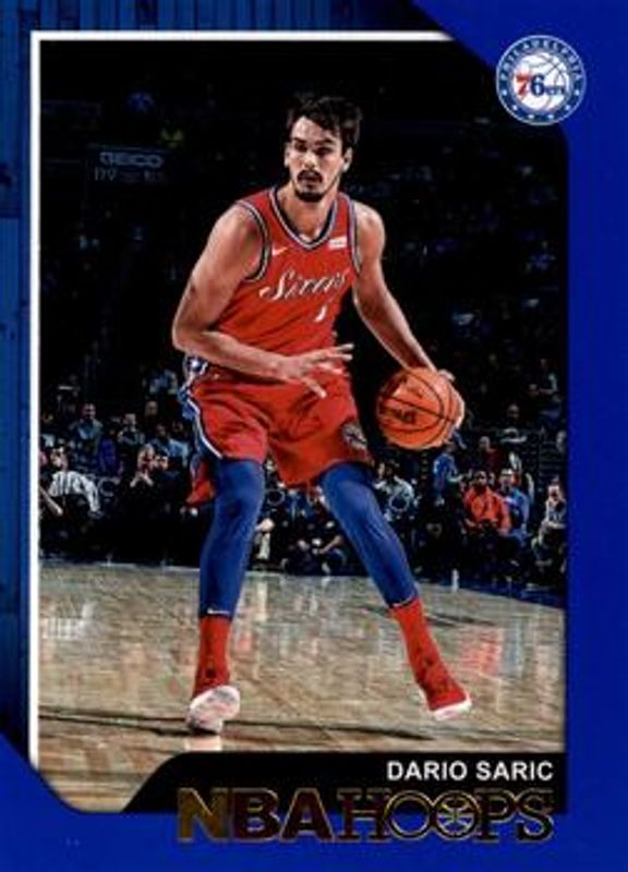 2018 Hoops #196 Blue