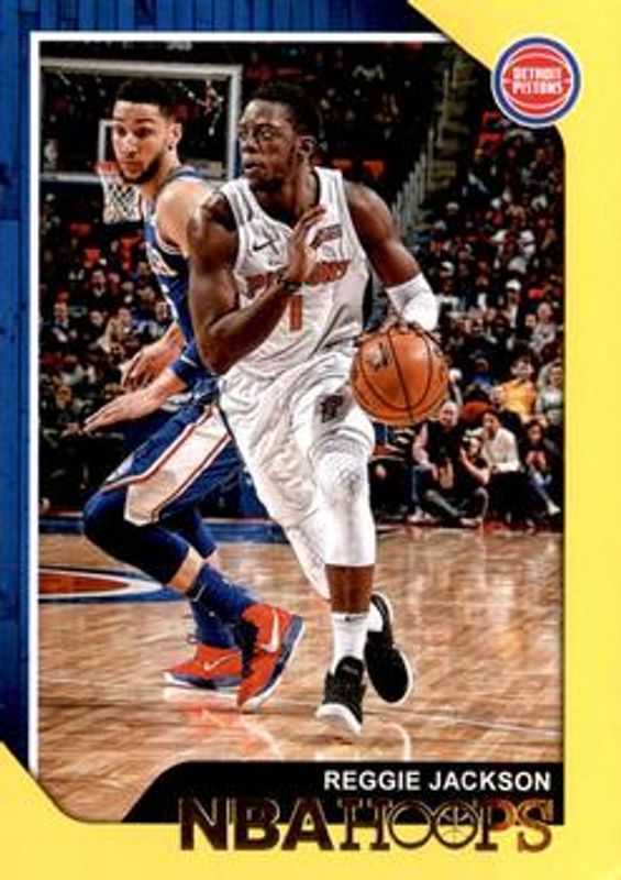 2018 Hoops #114 Yellow