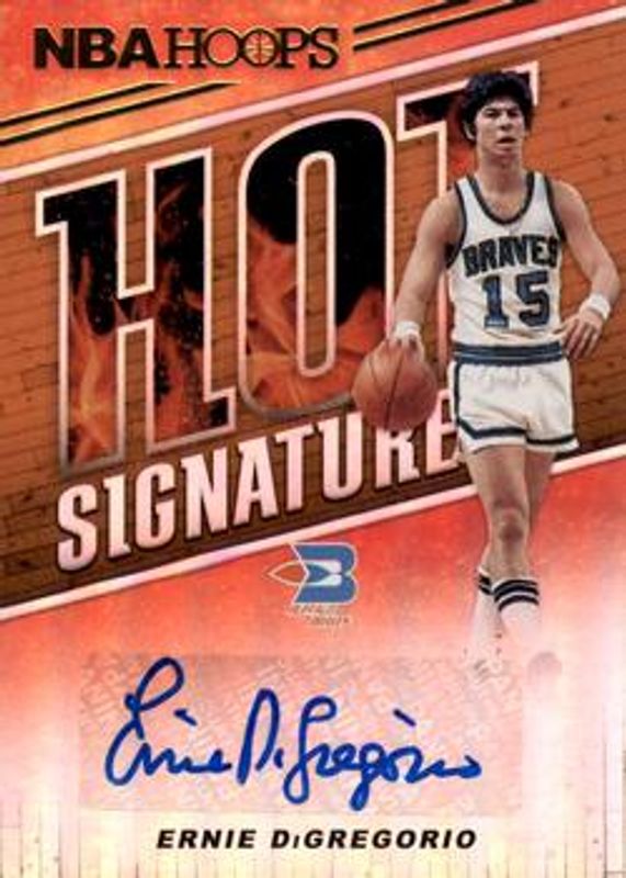 2018 Hoops #HS-EDG Hot Signatures