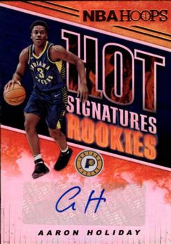 2018 Hoops #HSR-AH Hot Signatures Rookies