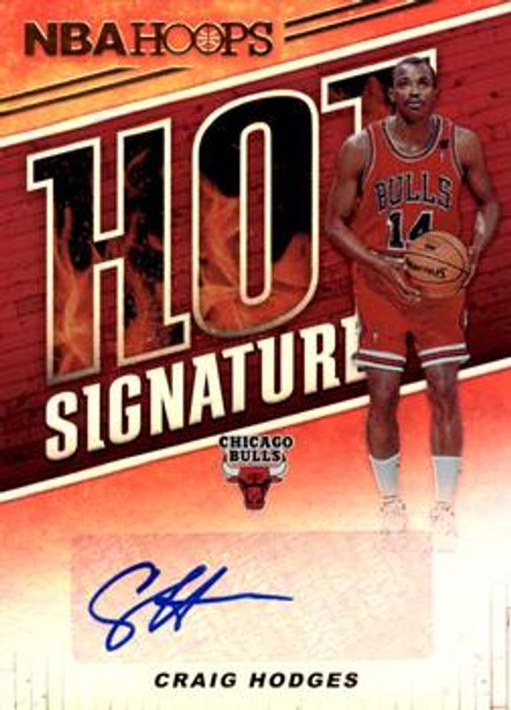 2018 Hoops #HS-CHG Hot Signatures
