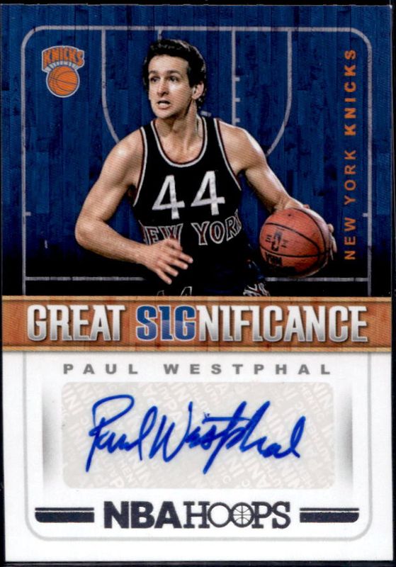 2018 Hoops #GS-PW Great SIGnificance