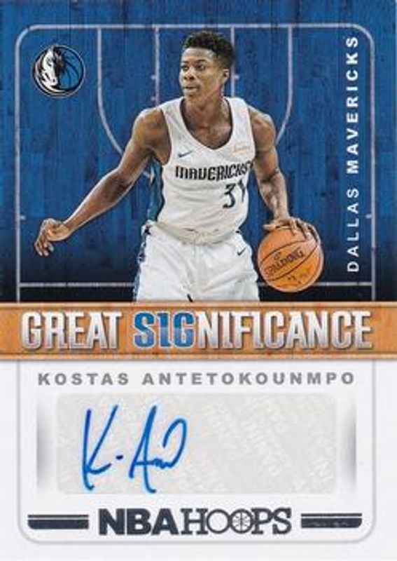 2018 Hoops #GS-KA Great SIGnificance