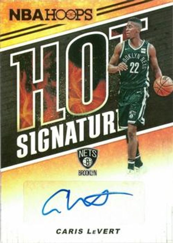 2018 Hoops #HS-CLV Hot Signatures