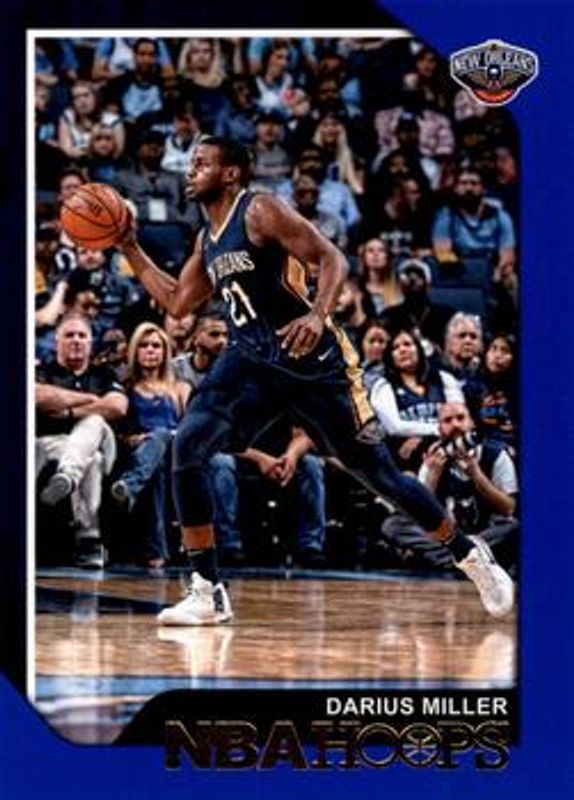 2018 Hoops #221 Blue