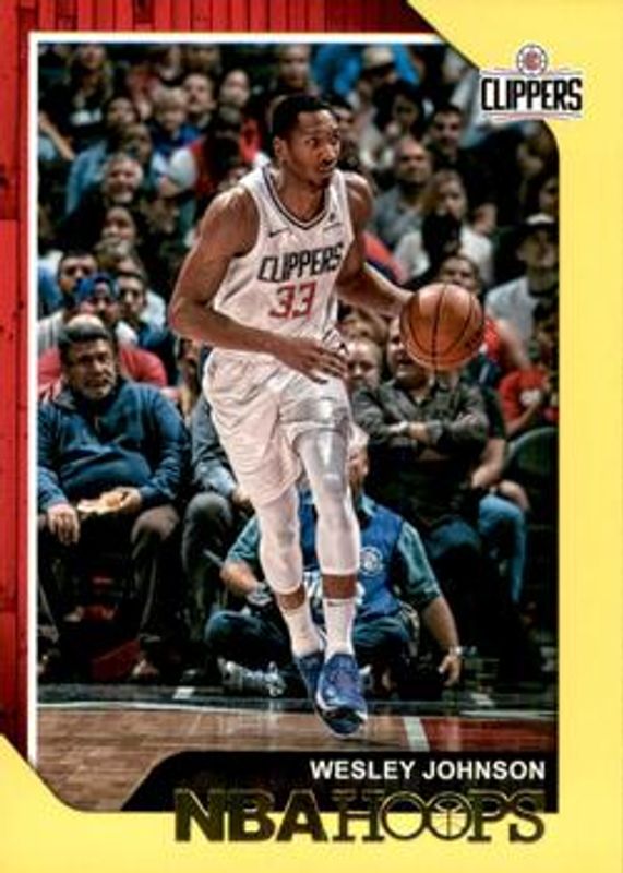 2018 Hoops #155 Yellow