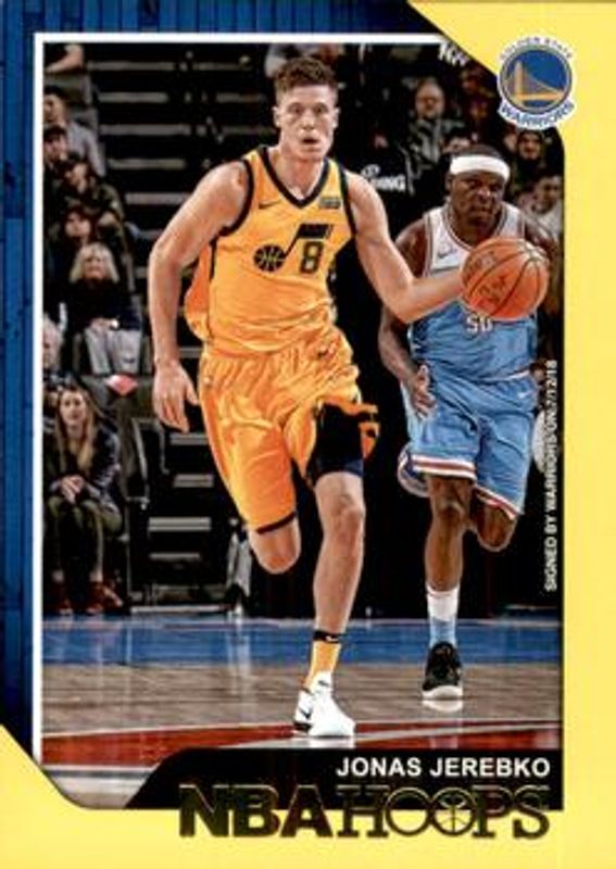 2018 Hoops #55 Yellow