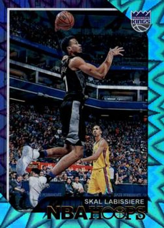 2018 Hoops #57 Teal Explosion