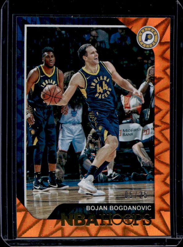 2018 Hoops #172 Orange Explosion /25