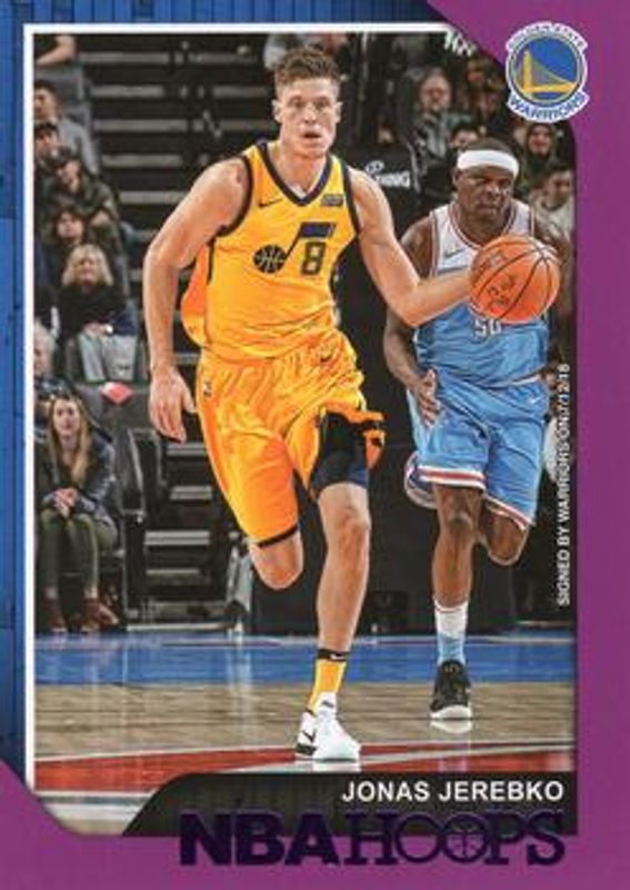 2018 Hoops #55 Purple