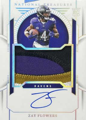 2023 National Treasures #197 Rookie Patch Auto - Holo Silver /25