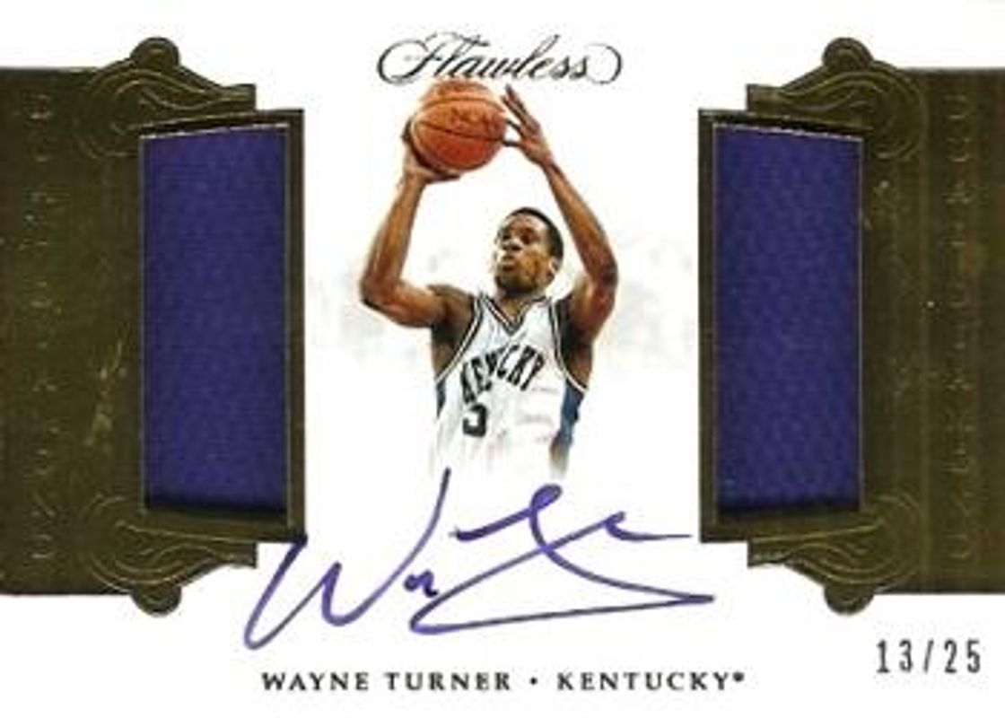 2018 Flawless Collegiate #DDMA-WT Dual Diamond Memorabilia Autographs /25
