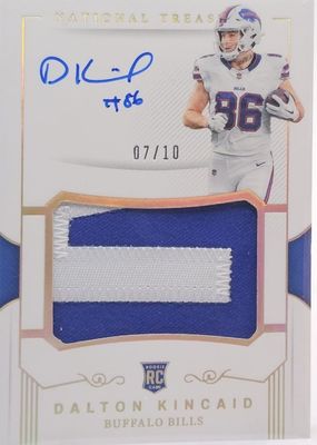 2023 National Treasures #CRPA-DKI Crossover Rookie Patch Autographs - Holo Gold /10