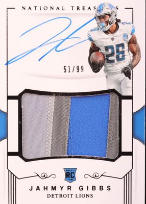 2023 National Treasures #CRPA-JGI Crossover Rookie Patch Autographs /99