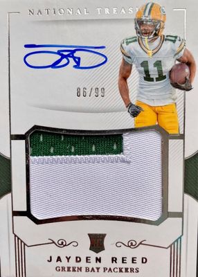 2023 National Treasures #CRPA-JRE Crossover Rookie Patch Autographs /99