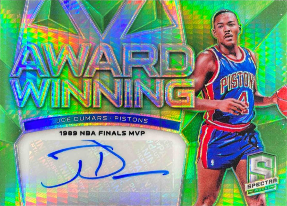 2018 Spectra #AW-JDM Award Winning Autographs - Neon Green /49