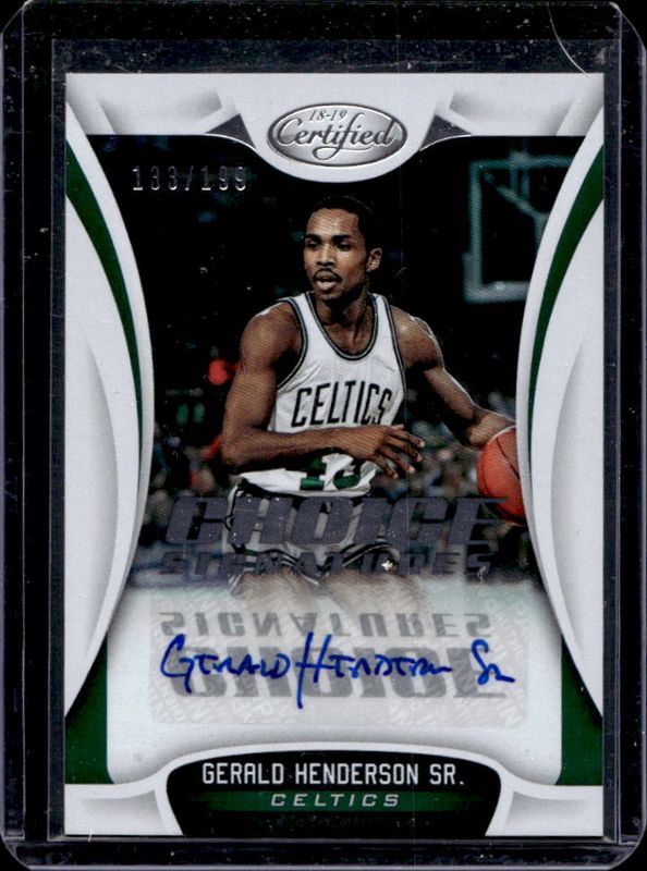 2018 Certified #CS-GHS Choice Signatures /99