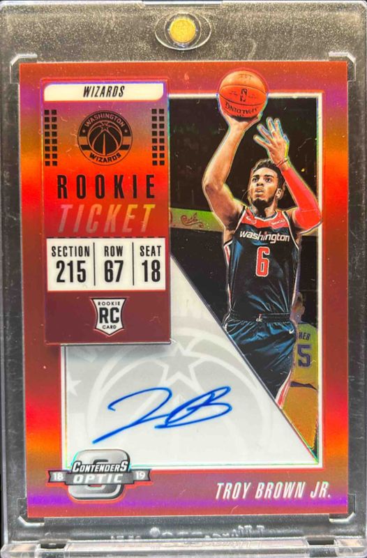 2018 Contenders Optic #106 Red /149