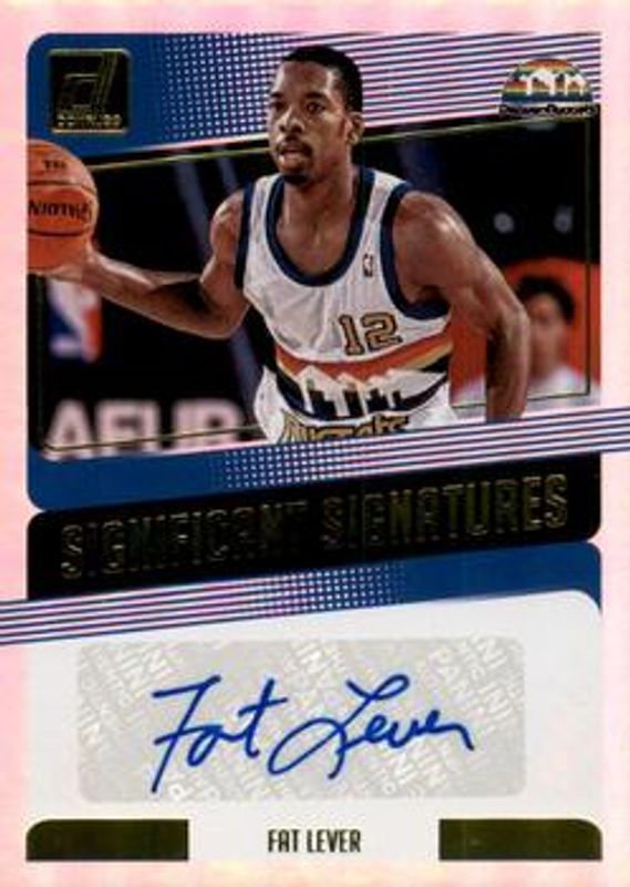 2018 Donruss #SS-FLV Significant Signatures