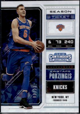 2018 Contenders Draft Picks #36 Cracked Ice /23