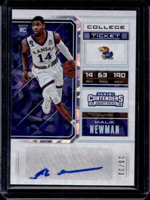 2018 Contenders Draft Picks #68 Cracked Ice /23