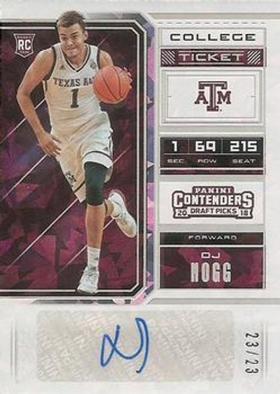 2018 Contenders Draft Picks #115 Cracked Ice /23