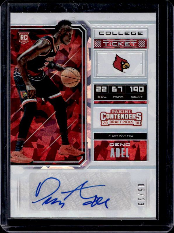 2018 Contenders Draft Picks #108 Cracked Ice /23