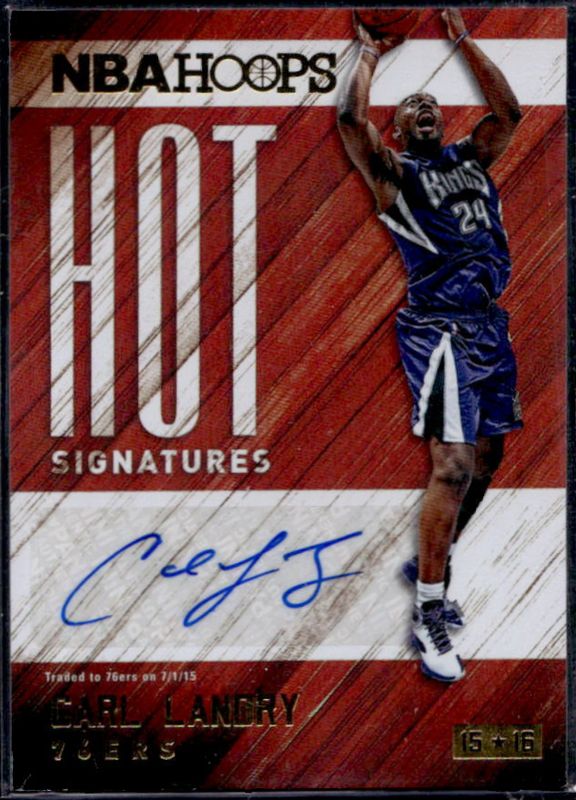 2015 Hoops #HS-CL Hot Signatures