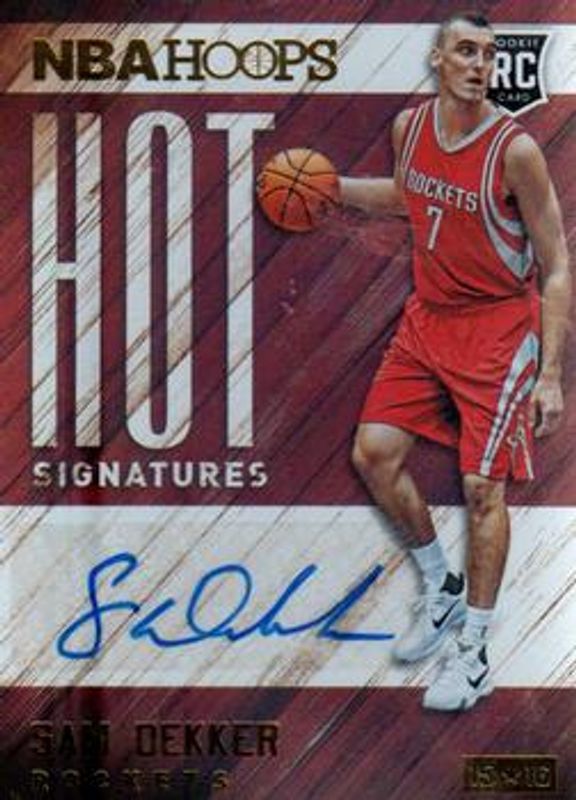 2015 Hoops #HS-SD Hot Signatures