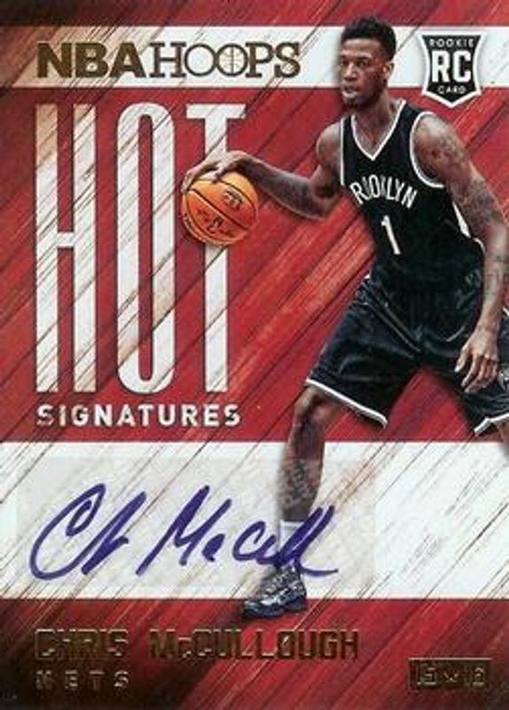 2015 Hoops #HS-CM Hot Signatures