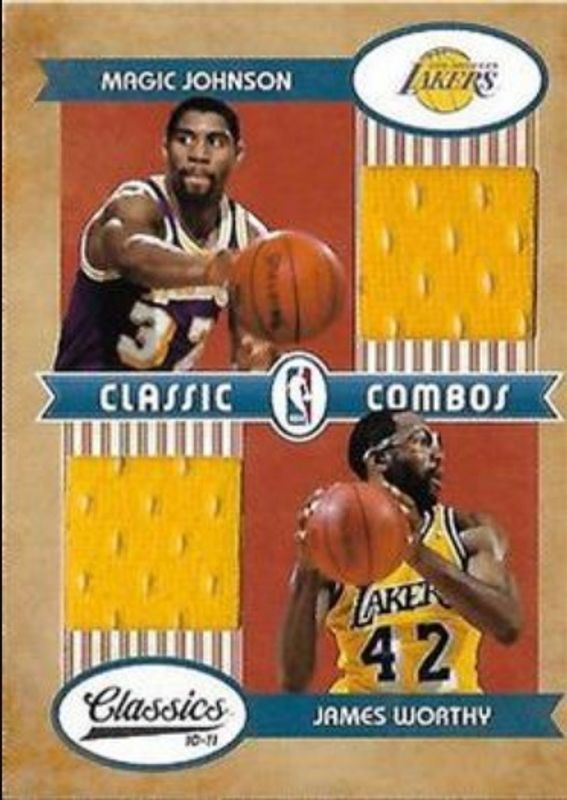 2010 Classics #2 Classic Combos Jerseys /99