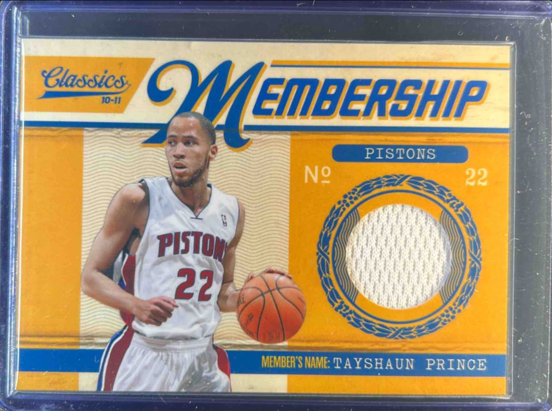 2010 Classics #7 Membership - Materials /499