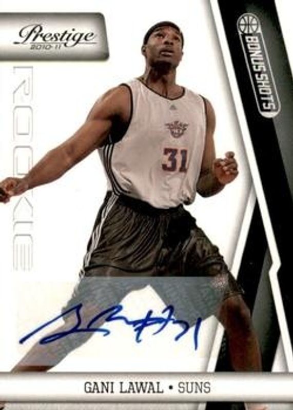 2010 Prestige #196 Bonus Shots Black Signatures /25