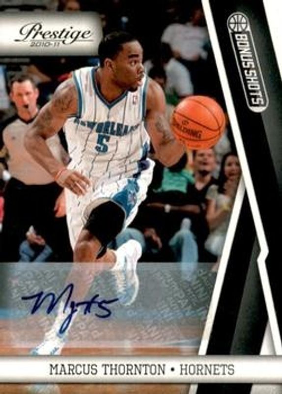 2010 Prestige #76 Bonus Shots Black Signatures /25